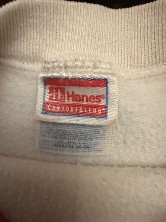 Vintage XL Hanes Crewneck Sweatshirt with Research Vessel Graphic Oceanographic - Picture 10 of 12